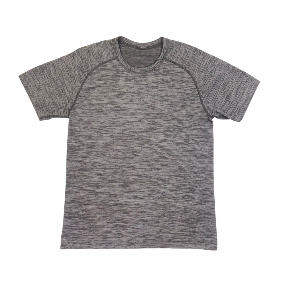 Lululemon Men's Metal Vent Tech Short Sleeve Shirt Tee Size Medium Heather Gray